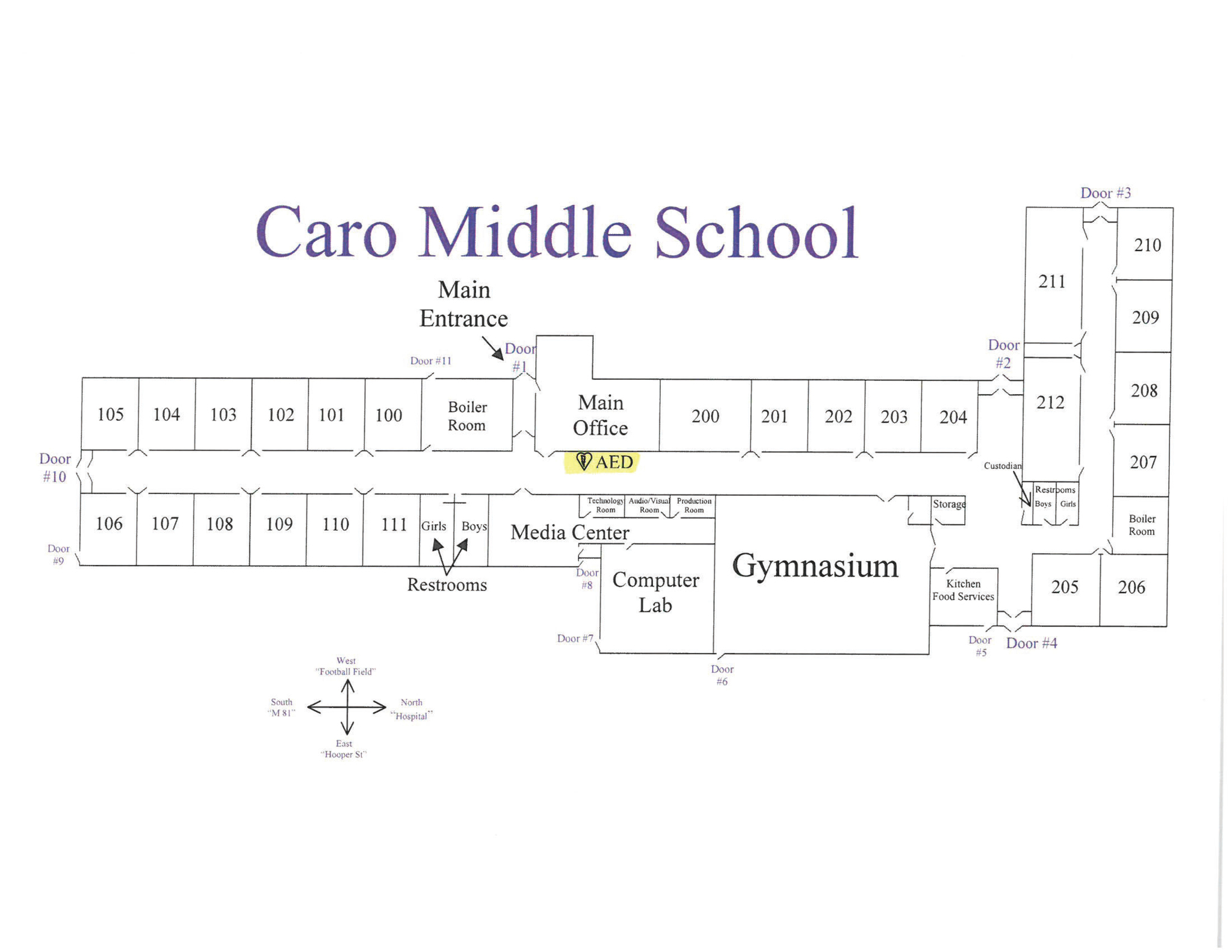 MS building map